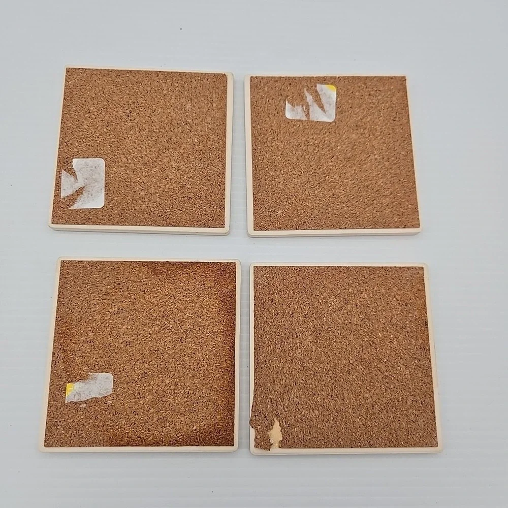 Labrador Retriever Absorbent Stone‎ Coasters Set of 4 Box Made in USA Dogs